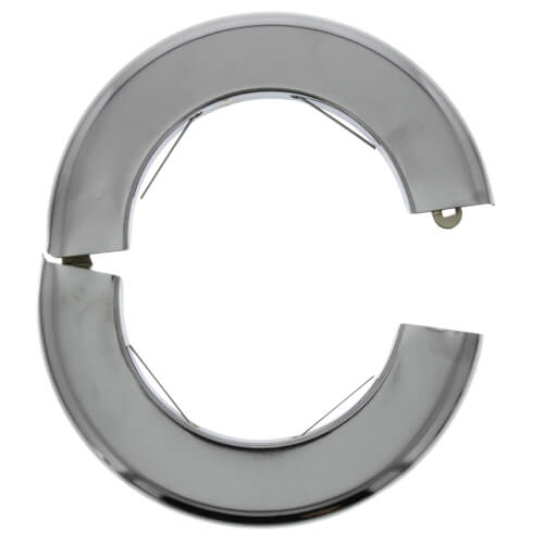 Main product image of 3" IPS Heavy Duty Floor and Ceiling Plate w/ Spring, 5-7/8" OD (Chrome Plated)