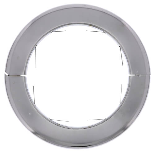 Main product image of 6" IPS Heavy Duty Floor and Ceiling Plate w/ Spring, 10" OD (Chrome Plated)