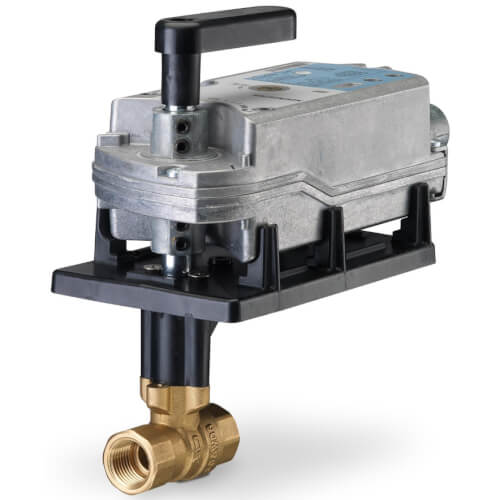 Main product image of 1-1/4" 2-Way Brass Water Mixing Ball Valve Body (16 Cv)