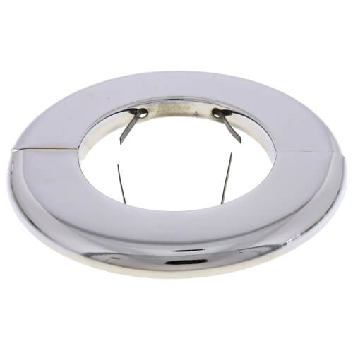 Main product image of 2-1/2" CTS Heavy Duty Floor and Ceiling Plate w/ Spring, 4-7/8" OD (Chrome Plated)