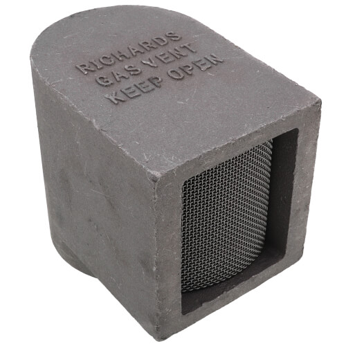 1754010 Walrich 1754010 2" Peck Style Gas Regulator Vent with Screen