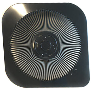 Main product image of Top Panel, Louvered, Gray, 1779405PDGS