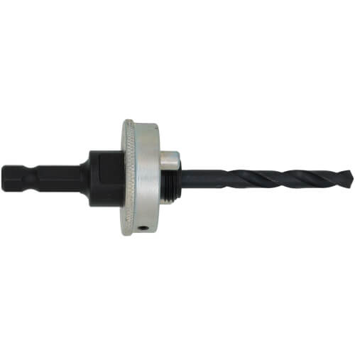 Main product image of 3/8" Snap-Back Solid Hex Arbor (5/8-18" Thread)