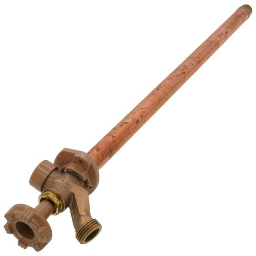 Main product image of Model 17 18", 1/2" MPT x Sweat Inlet Anti-Siphon Wall Faucet w/ Metal Handle