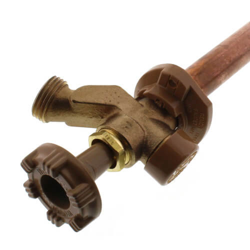 Main product image of Model 17 8", 1/2" MPT x Sweat Inlet Anti-Siphon Wall Faucet w/ Metal Handle