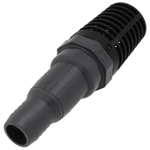 Main product image of 1" to 1-1/4" 2 in 1 PVC Foot Valve