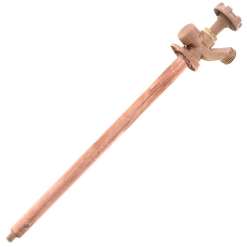 Main product image of Model 17 14", 1/2" PEX Crimp Inlet Anti-Siphon Wall Faucet w/ Metal Handle