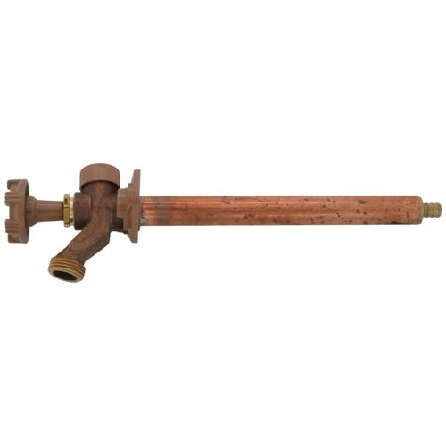 Main product image of Model 17 8", 1/2" PEX Crimp Inlet Anti-Siphon Wall Faucet w/ Metal Handle