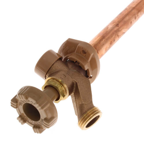 Main product image of Model 17 14", 1/2" Expansion PEX Inlet Anti-Siphon Wall Faucet w/ Metal Handle