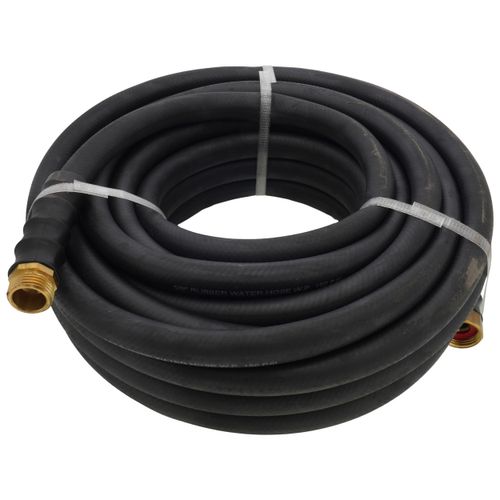 Main product image of 5/8" x 50' Premium Black Rubber Garden Hose