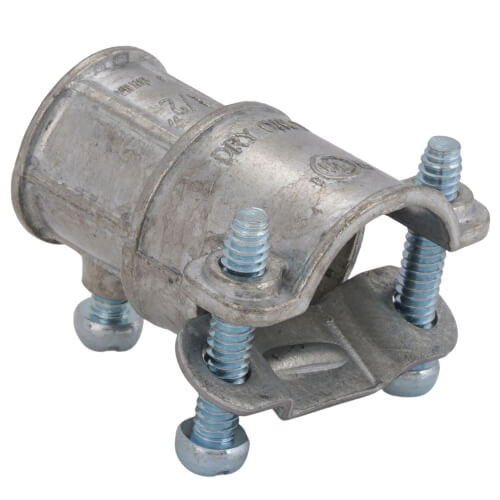 Main product image of 1/2" Zinc Die Cast Set Screw to Clamp Type - EMT to Flex