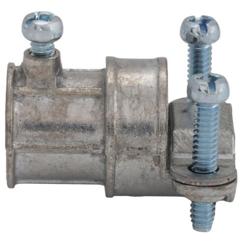 Main product image of 1/2" Zinc Die Cast Set Screw to Clamp Type - EMT to Flex
