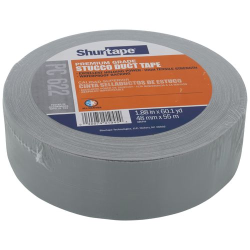 Main product image of PC 622 Silver Premium Cloth Duct Tape (2" x 180')