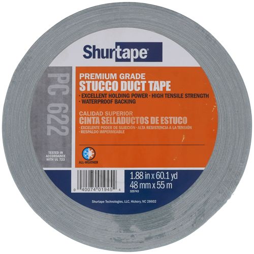 Main product image of PC 622 Silver Premium Cloth Duct Tape (2" x 180')