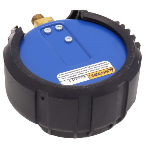 1839092 Hilmor Tools 1839092 Analog Pressure Gauge, 30" HG/300/500 PSI