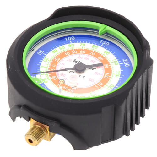 1839092 Hilmor Tools 1839092 Analog Pressure Gauge, 30" HG/300/500 PSI