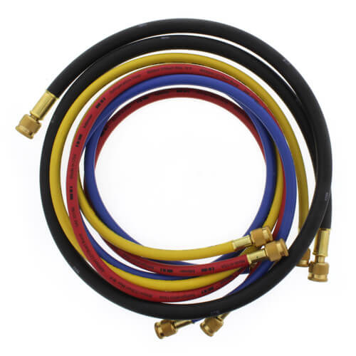 Main product image of 60" Refrigeration Hose w/ Ball Valve Adapter (Set of 4)