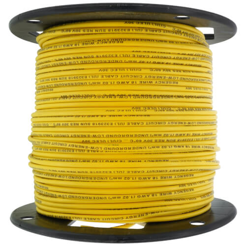 Main product image of Yellow Burial Tracer Wire, 18 Gauge (500 ft.)
