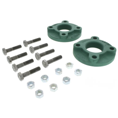 Main product image of 2" Cast Iron 4-bolt threaded Flange for 1400-60/-65/-70 & 2400-60/-65/-70