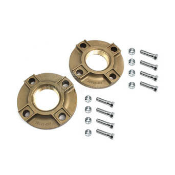 Main product image of 3" Bronze 4-bolt threaded Flange for 1400-70B/3