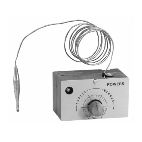 Main product image of Heat (DA) 20 psi / Cool (RA) 15 psi Unit Mounted Thermostat, 40 Scrim (11 ml/s)