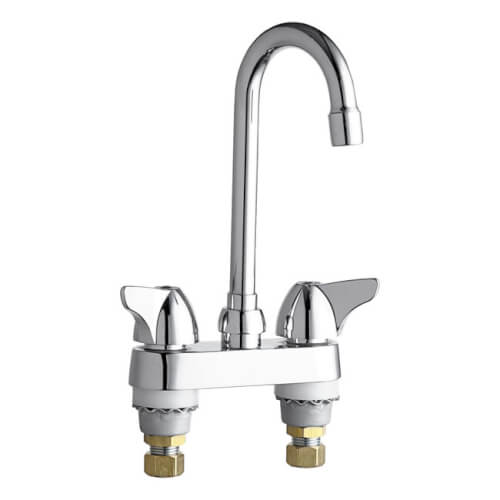 1895-E35ABCP - Chicago Faucets 1895-E35ABCP - 1.5 GPM Deck-Mounted ...