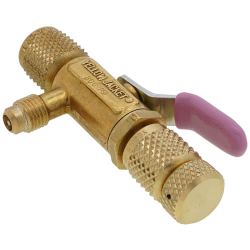 18986 Yellow Jacket 18986 4in1 Valve and Core Tool (1/4" Male x 5