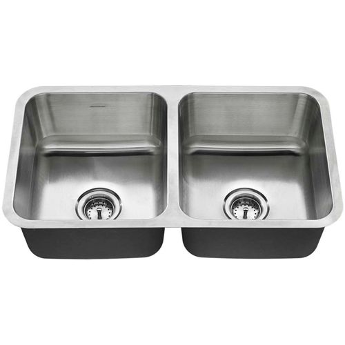 Main product image of Reliant 32" x 18" Stainless Steel Undermount Double-Bowl Kitchen Sink (Stainless Steel)