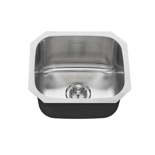 Main product image of Portsmouth 18" x 16" Stainless Steel Undermount 1-Bowl Kitchen Sink (Stainless Steel)
