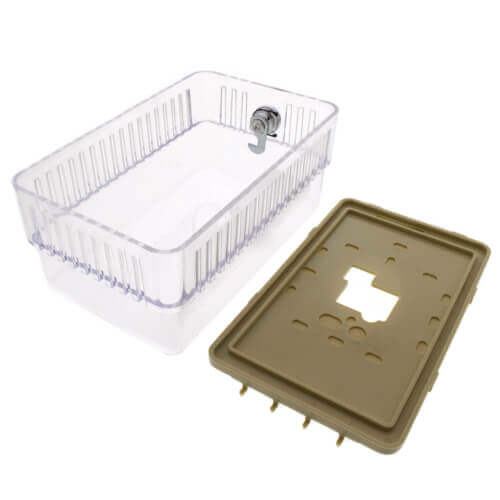 190056 Robertshaw 190056 Rectangular Transparent Thermostat Guard Kit