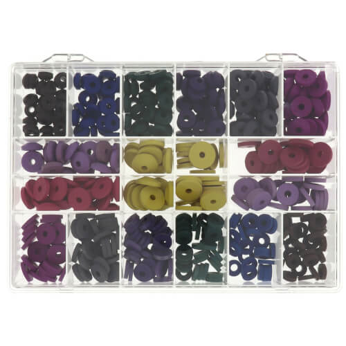 190KORKY Korky 190KORKY Flat and Beveled Faucet Washer Kit w