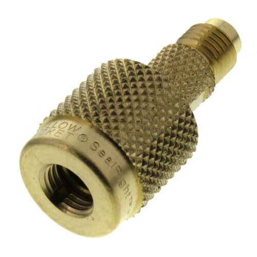 19109 Yellow Jacket 19109 1/4" SealRight Straight x 1/4" Male Flare