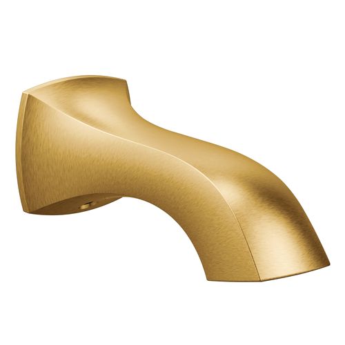 Main product image of Voss Brushed Gold Non-diverter Spout, 191956BG
