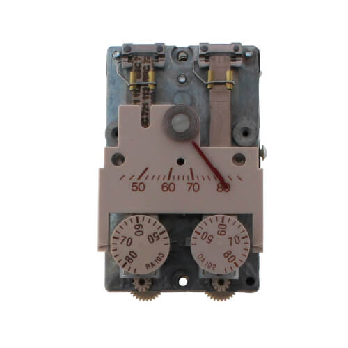 Main product image of 2-Pipe Powerstar 2 Setpoint/1 Output Direct Acting Cooling Pneumatic Room Thermostat (45° to 85°F)