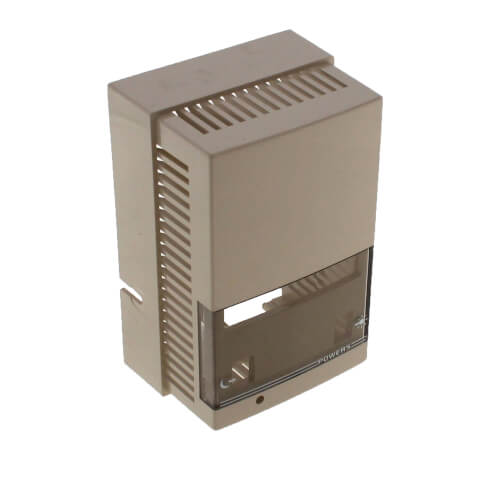 Main product image of Plastic Thermostat Cover Exposed Thermometer Exposed Setpoint (Beige)