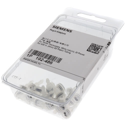 Main product image of Straight White Plug-In Adapters (20 Pack)