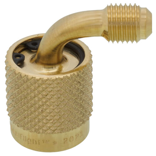 19209YELLOW Yellow Jacket 19209YELLOW 1/4" SealRight 90° x 1/4