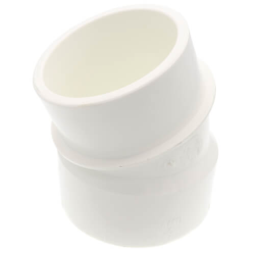 Main product image of 3" PVC DWV 22.5-Degree Street Elbow