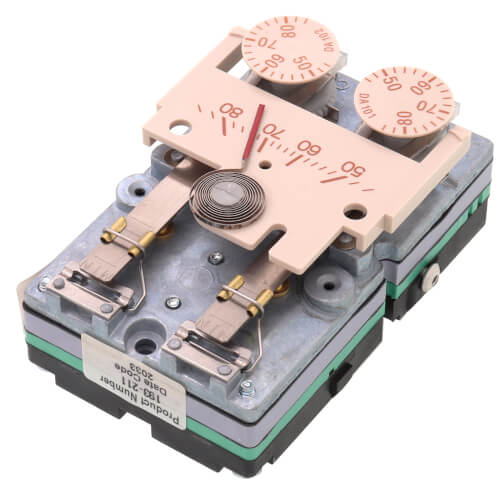 Main product image of 1-Pipe Powerstar 2 Setpoint/2 Output Direct Acting Pneumatic Room Thermostat (45° to 85°F)