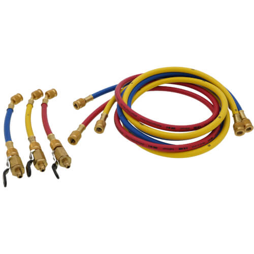 Main product image of Refrigeration Hose w/ Ball Valve Extension (Set of 3)