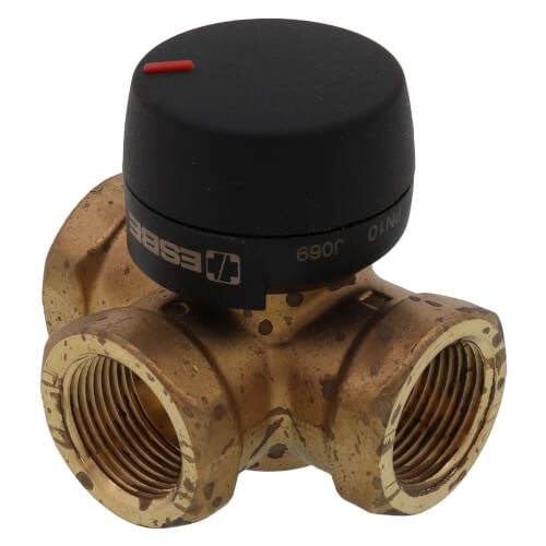 Main product image of 3/4" 3-Way Mixing Valve, -15 to 230°F, 4.7 Cv (Female Threaded)