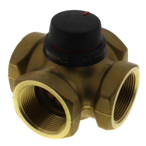 Main product image of 1-1/2" 4-Way Mixing Valve, 29.3 Cv (Female Threaded)