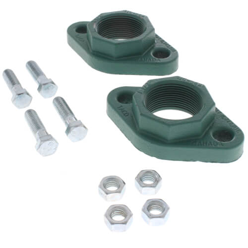 Main product image of 1-1/2" Taco Cast Iron Threaded Freedom Flange Set (for 0012-F4, 1400-30, 1400-40, 2400-30, 2400-40)