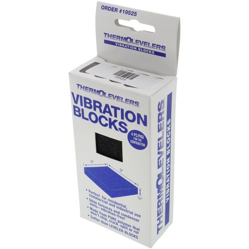 Main product image of 3/4" x 3" x 3" Vibration Pad (4-Pack)