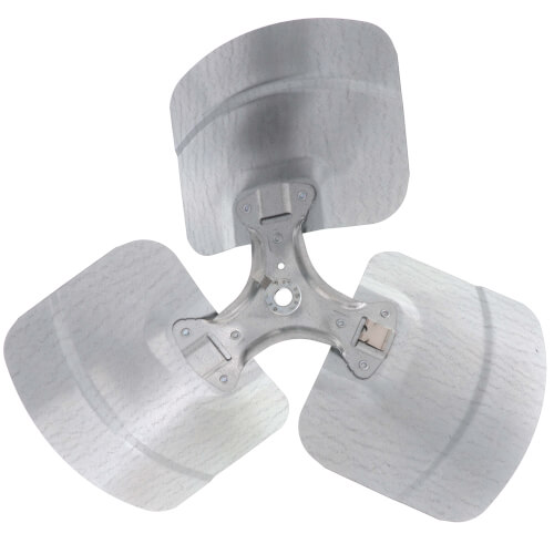 Main product image of 16" 3 Finned Fan Blade, 1/2" Bore (CCW), 195648