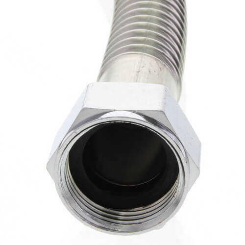 Main product image of 3/4" FIP x 3/4" FIP Corrugated Hose Stainless Steel Connector (18" Length)