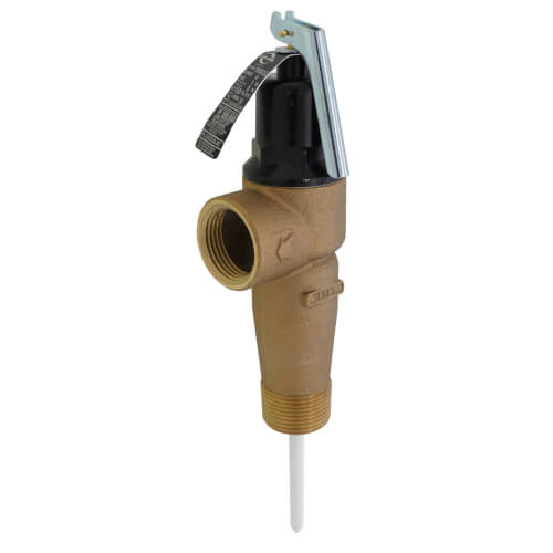 Main product image of 1" FVMX-3LS Commercial T&P Relief Valve Long Shank, Lead Free (Male Inlet)