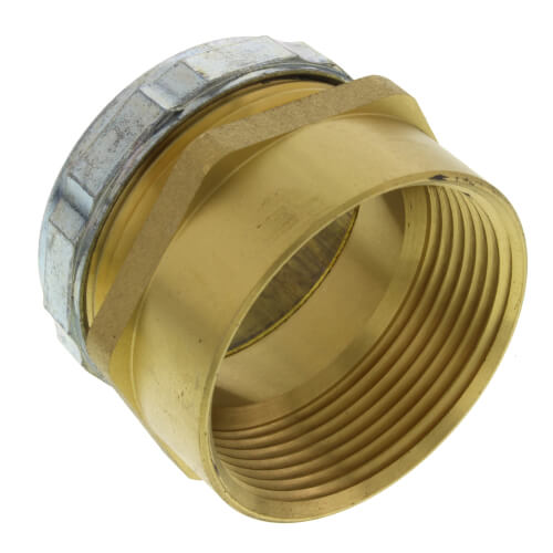 Main product image of 1-1/2" OD Tube x 1-1/2" FIP Waste Connector (Chrome)