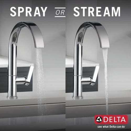 Main product image of Keele Single-handle Pull-down Kitchen Faucet (Chrome), 19824LF