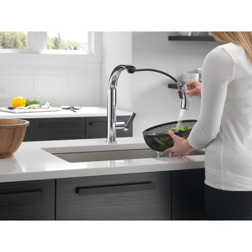 Main product image of Keele Single-handle Pull-down Kitchen Faucet (Chrome), 19824LF